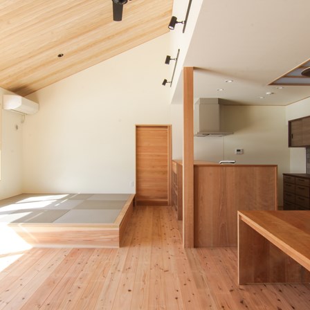 暮らしを楽しむ平屋の家
